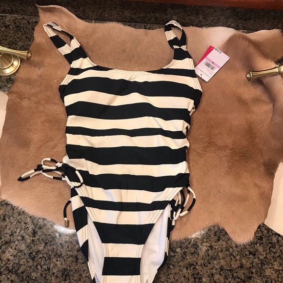 Vince Camuto Other - NWT Vince Camuto One Piece Striped Swim Suit Sz 6